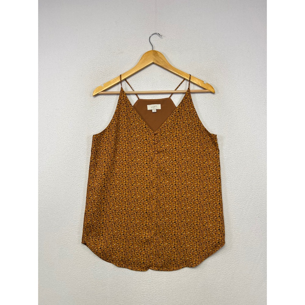 Animal Print Boho Loft Outlet Women S Mustard Yellow V-Neck Camisole Tank Top